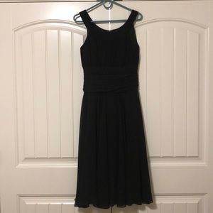 Black Tea Length Dress